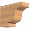 Ekena Millwork Newport Smooth Rafter Tail, Western Red Cedar, 5 1/2"W x 12"H x 16"L RFT06X12X16NEW00SWR - alternate 1